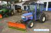 TEST - Iseki TH 4330 AHL Allrad Schlepper Kompakt- Traktor Winterdienst mit hydraulischem Schneer&auml;umschild und Selbstlade-Salzstreuer aus 2006