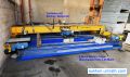 Hallenkran Brückenkran Laufkatzenkran DEMAG 2.000 kg Tragfähigkeit Funkfernsteuerung mit Säulen und Kranbahn