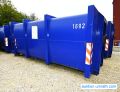 Container Pressbehälter Husmann PM28E Abrollcontainer für stationäre Presse Husmann MP