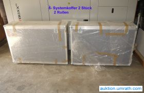 Konvolut Posten NEUE Alukoffer Aluminiumkoffer Systemkoffer Rollkoffer Gewehrkoffer Koffer gepolstert Lagerbestand ungebraucht