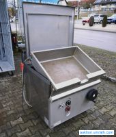 Edelstahl- Elektro- Kippbratpfanne MBM Mod. EBR / 8 KW / 400 Volt Inhalt 100 Liter
